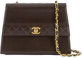 Chanel Vintage sac porté épaule à empiècement matelassé