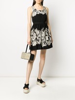 Thumbnail for your product : Twin-Set Floral Sleeveless Mini Dress