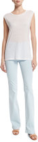 Thumbnail for your product : J Brand Jeans Dasha High-Rise Flare-Leg Jeans, Winter Sky