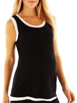 Thumbnail for your product : JCPenney Three Hearts Maternity Double Tank Top