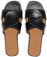 Thumbnail for your product : Chloé Twist-Strap Leather Slides