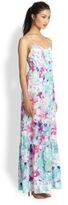 Thumbnail for your product : Parker Anna Floral-Print Silk Maxi Dress