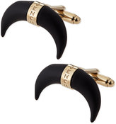 Thumbnail for your product : Givenchy Black Horn Cuff Links