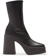 Thumbnail for your product : Stella McCartney Square Toe Platform Bootie