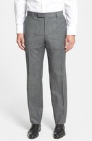 Thumbnail for your product : HUGO BOSS 'Jeffrey' Flat Front Wool Trousers