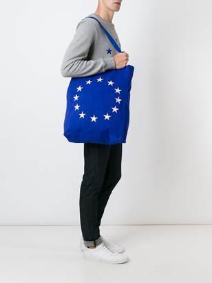 Études embroidered star tote