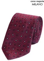Thumbnail for your product : Next Corso Magenta Milano Signature Red Flower Tie