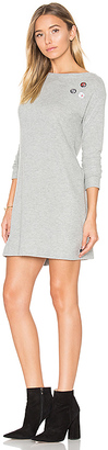 Obey Pin-Up Sarra Dress in Gray