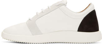 Giuseppe Zanotti White Signature Sneakers