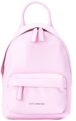 Givenchy logo plaque nano backpack - women - Calf Leather - One Size