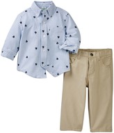 Thumbnail for your product : Little Me Sailboat Woven Pant Set (Baby Boys)