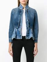 Thumbnail for your product : Alexander McQueen layered denim jacket