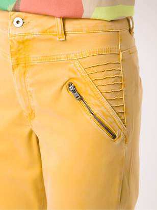 M·A·C Mara Mac zipped straight trousers