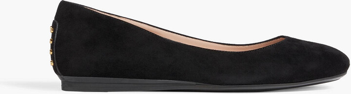 Tod's Studded suede ballet flats