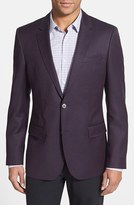 Thumbnail for your product : HUGO BOSS 'Hutsons' Trim Fit Wool Blazer