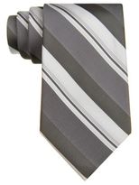 Thumbnail for your product : Calvin Klein Classic Fit Silk Striped Tie