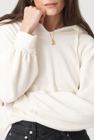 Thumbnail for your product : Sincerely Jules For Bandier 100% Cotton The Reed Puff Sleeve Hoodie in