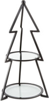 Thumbnail for your product : North Pole Trading Co. Enchanted Woods Christmas Tree 2-Tier Serving Stand