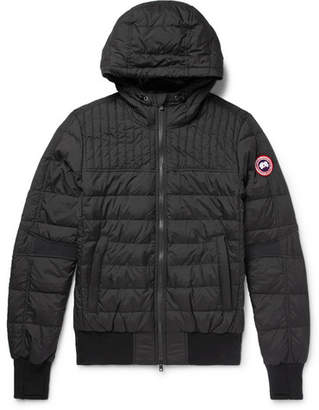 Canada Goose Cabri Quilted Shell Hooded Down Jacket - Black