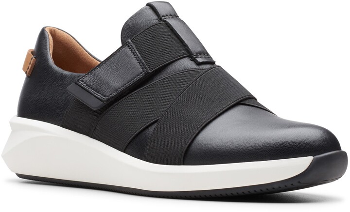 clarks wedge sneakers