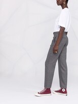 Thumbnail for your product : A.P.C. Cece checked straight suit trousers