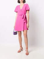 Thumbnail for your product : RED Valentino V-neck wrap mini dress