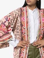 Thumbnail for your product : Etro Embroidered Trim Kimono