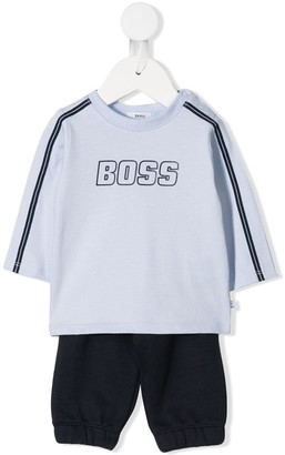 Boss Kids Sweatshirt And Trousers Set