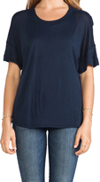 Thumbnail for your product : Heather Split Back Double Tee