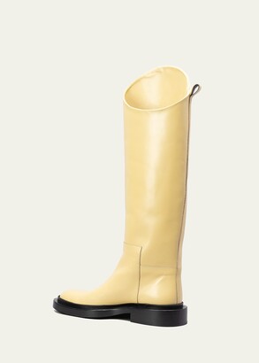 Jil Sander Royal Calfskin Tall Boots