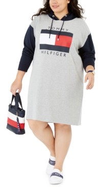 tommy sweatshirt dress
