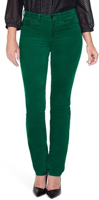 petite green jeans