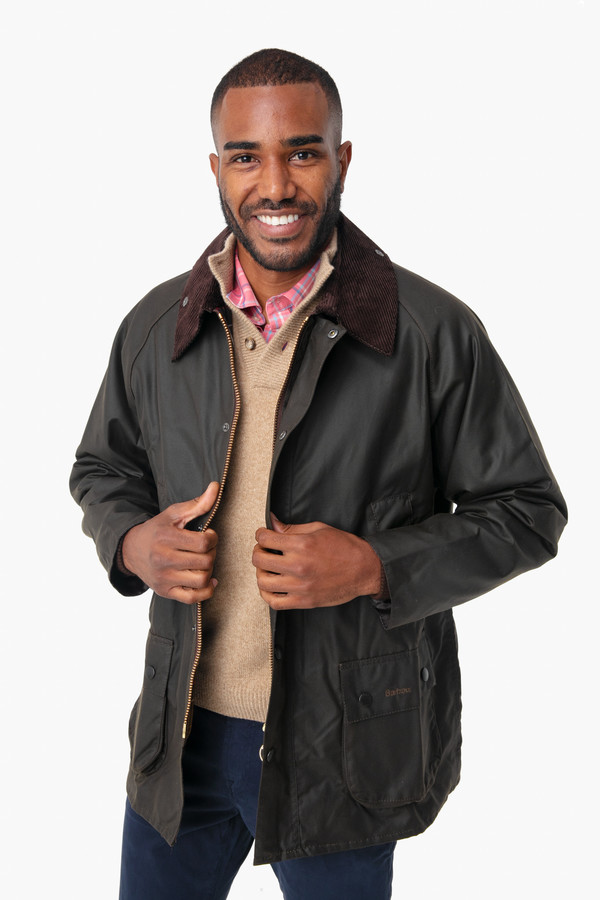 mens wax jacket