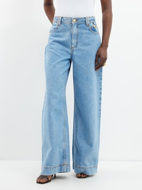 Aje X Outland Denim Wide-leg Jeans ShopStyle