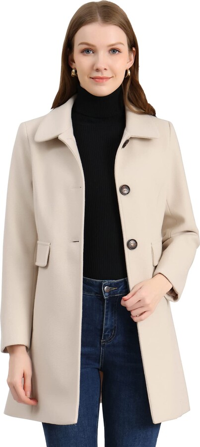 Cream ladies coats uk Clearance