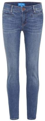 MiH Jeans Paris cropped mid-rise jeans