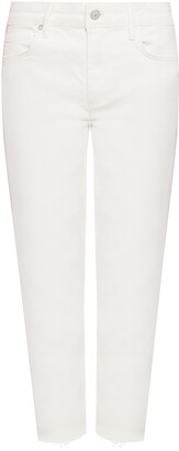 AllSaints ‘Barely’ Frayed Jeans Women's Cream