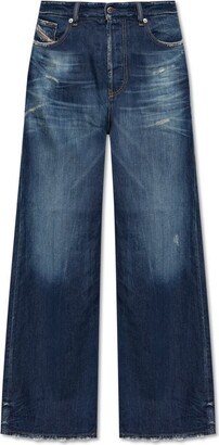 Diesel 'D-RISE' Wide Leg Jeans, , - ShopStyle