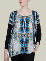 Thumbnail for your product : Burton Emma Long Top In Fishing Lace Printed Jersey
