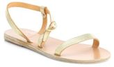 Thumbnail for your product : Ancient Greek Sandals Noive Crackled Metallic Leather Sandals