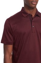 Thumbnail for your product : Canali Men's Heathered Mercerized Jersey Polo