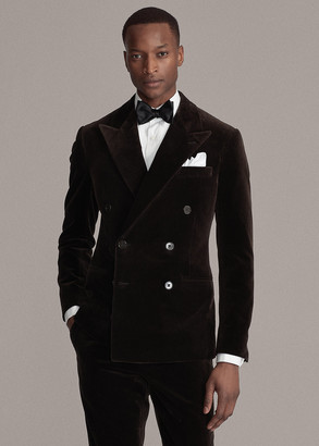 lauren ralph lauren velvet blazer