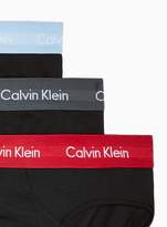 Thumbnail for your product : Calvin Klein TopmanTopman Black Briefs 3 Pack*