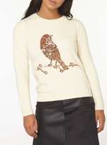 Thumbnail for your product : Rose Gold Sequin Bird Jumper