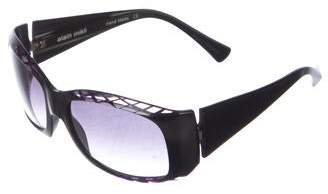 Alain Mikli Gradient Square Sunglasses Purple Mikli Gradient Square Sunglasses