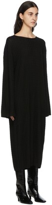Totême Black Cable Knit Dress