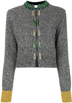 Thumbnail for your product : Toga Pulla beaded cropped cardigan