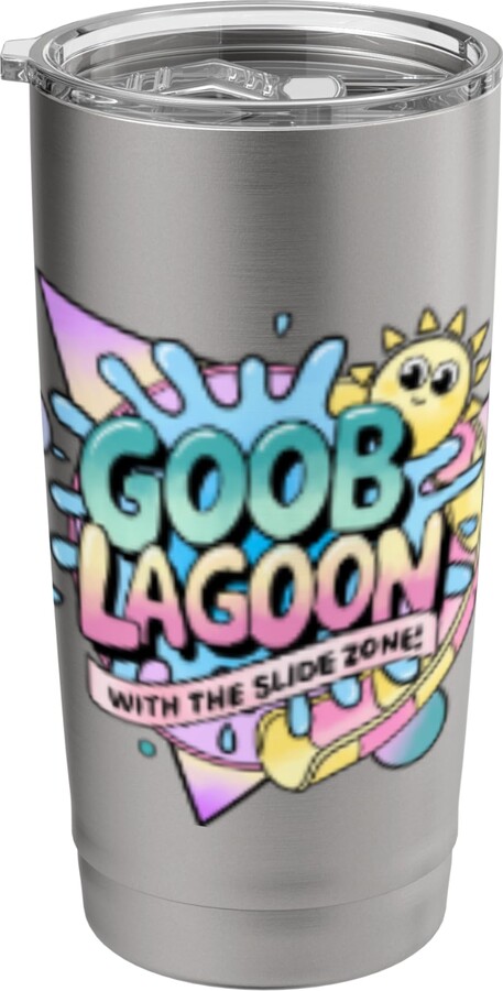 GoodLife Graphix Goob Lagoon Waterpark Survivor with the Slide Zone Stainless Steel Insulated Tumbler