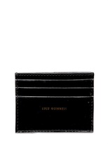 Thumbnail for your product : Lulu Guinness Lip Patent Leather Card Holder