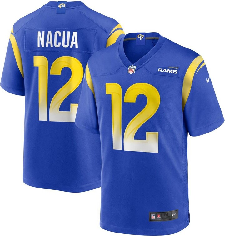 Nike Men's Puka Nacua Royal Los Angeles Rams Game Player Jersey